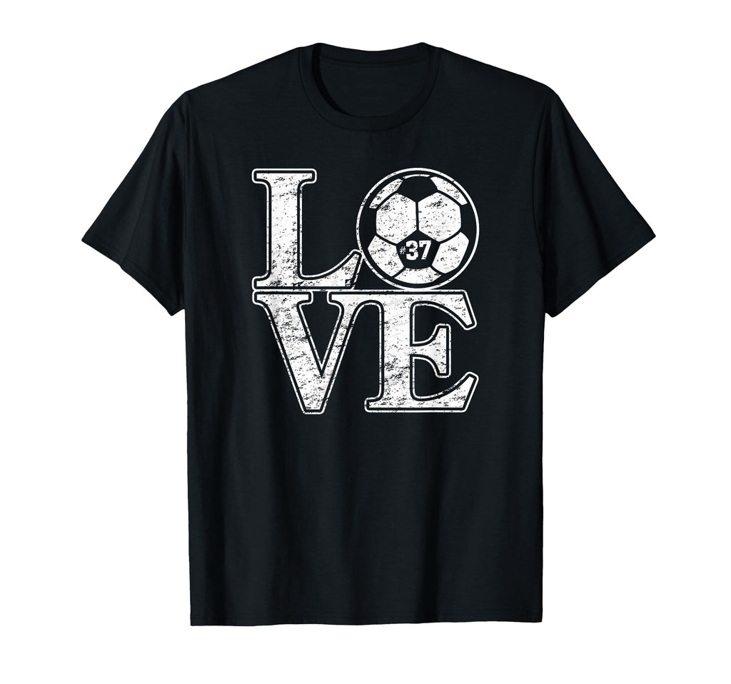 Soccer 37 Soccer Mom Dad Favorite T-Shirt - Unique Graphic Men Women - T-Shirt, Sweatshirt, Hoodie