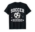 Coquette Bow Soccer Grams Soccer T-Shirt - Custom Art Print for Adults - T-Shirt, Sweatshirt, Hoodie