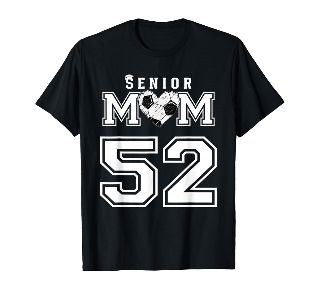 Proud Senior Soccer Mom Custom Jersey T-Shirt - Custom Art Print Unisex - T-Shirt, Sweatshirt, Hoodie