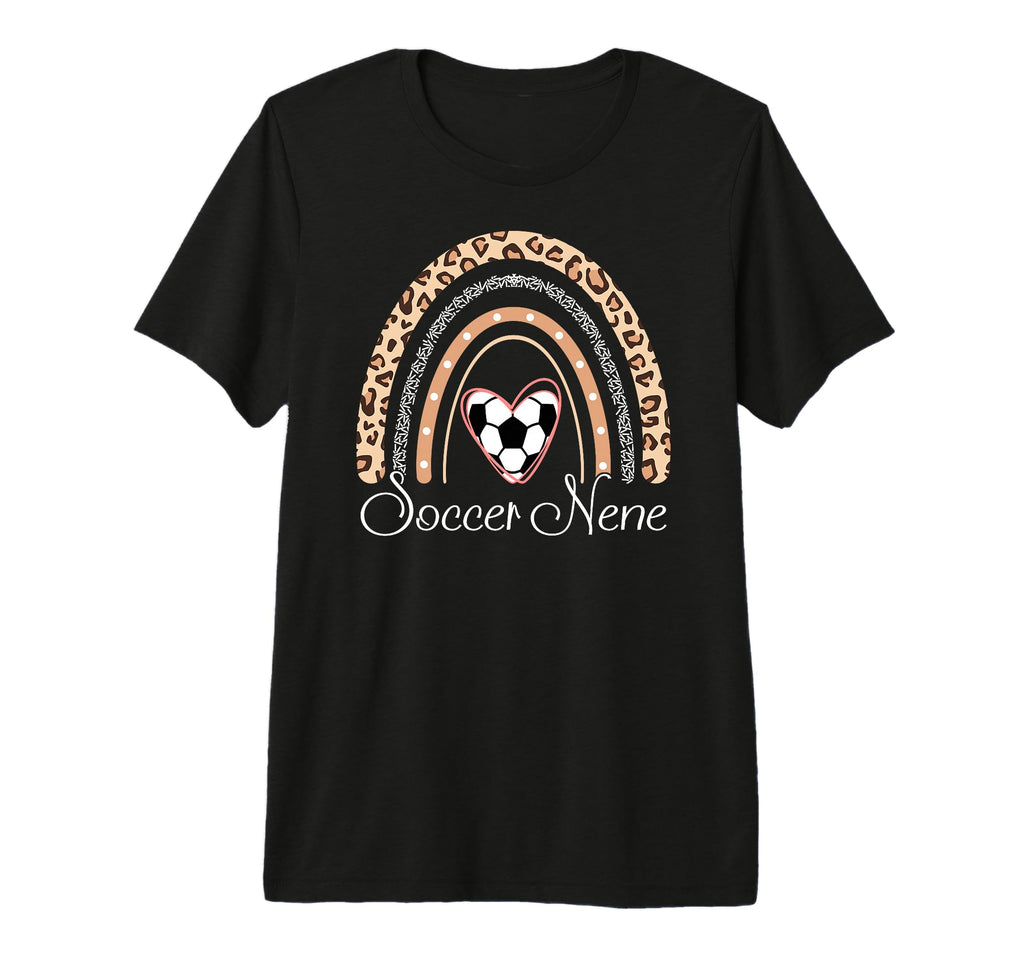 Soccer Nene Boho Rainbow Funny Heart T-Shirt - Custom Art Print Men Women - T-Shirt, Sweatshirt, Hoodie