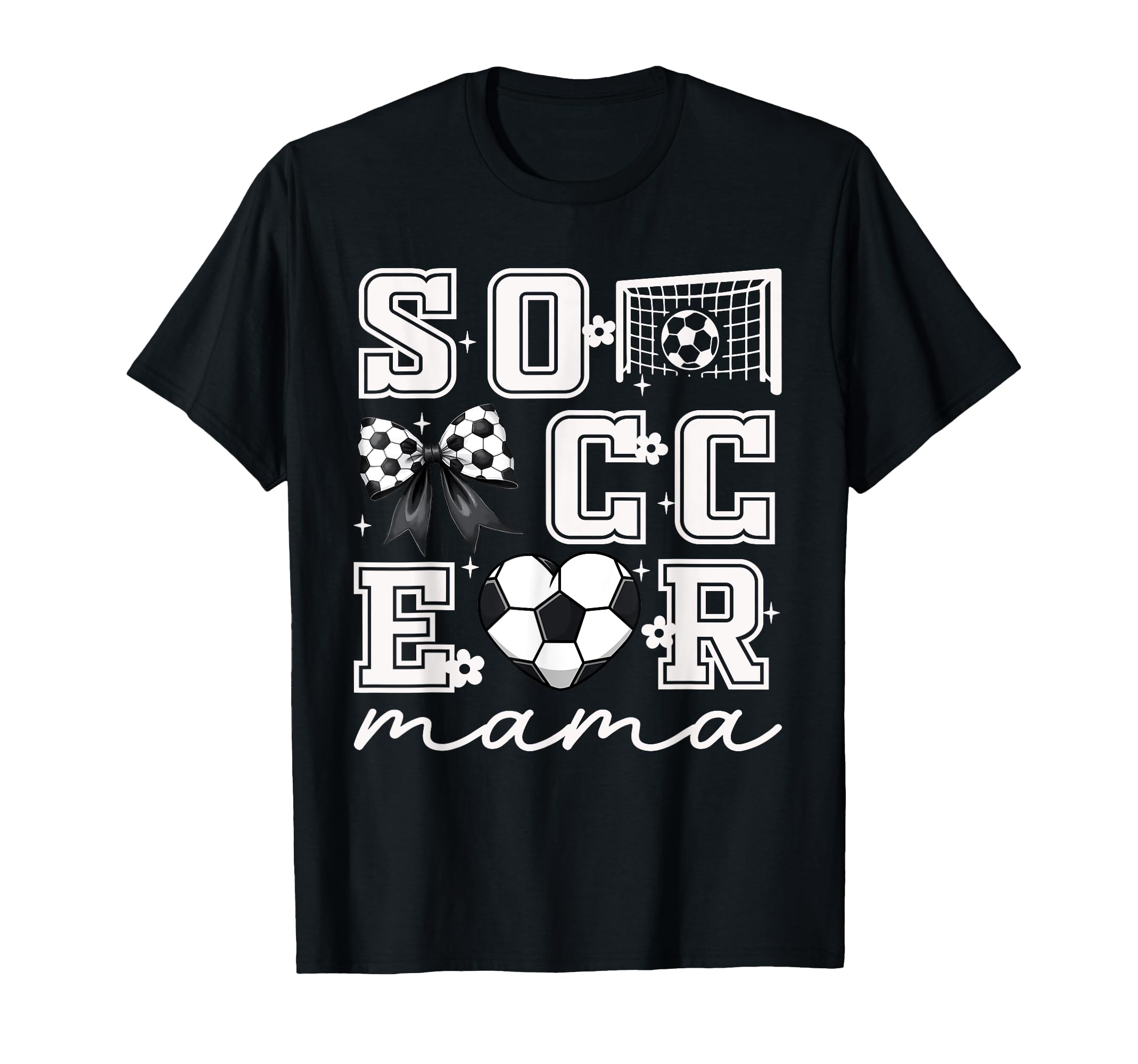 Soccer Mama Coquette Bow Funny Soccer T-Shirt - Aesthetic Graphic Unisex - T-Shirt, Sweatshirt, Hoodie