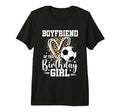 Boyfriend Birthday Soccer Ball Leopard T-Shirt - Trendy Graphic Men Women - T-Shirt, Sweatshirt, Hoodie