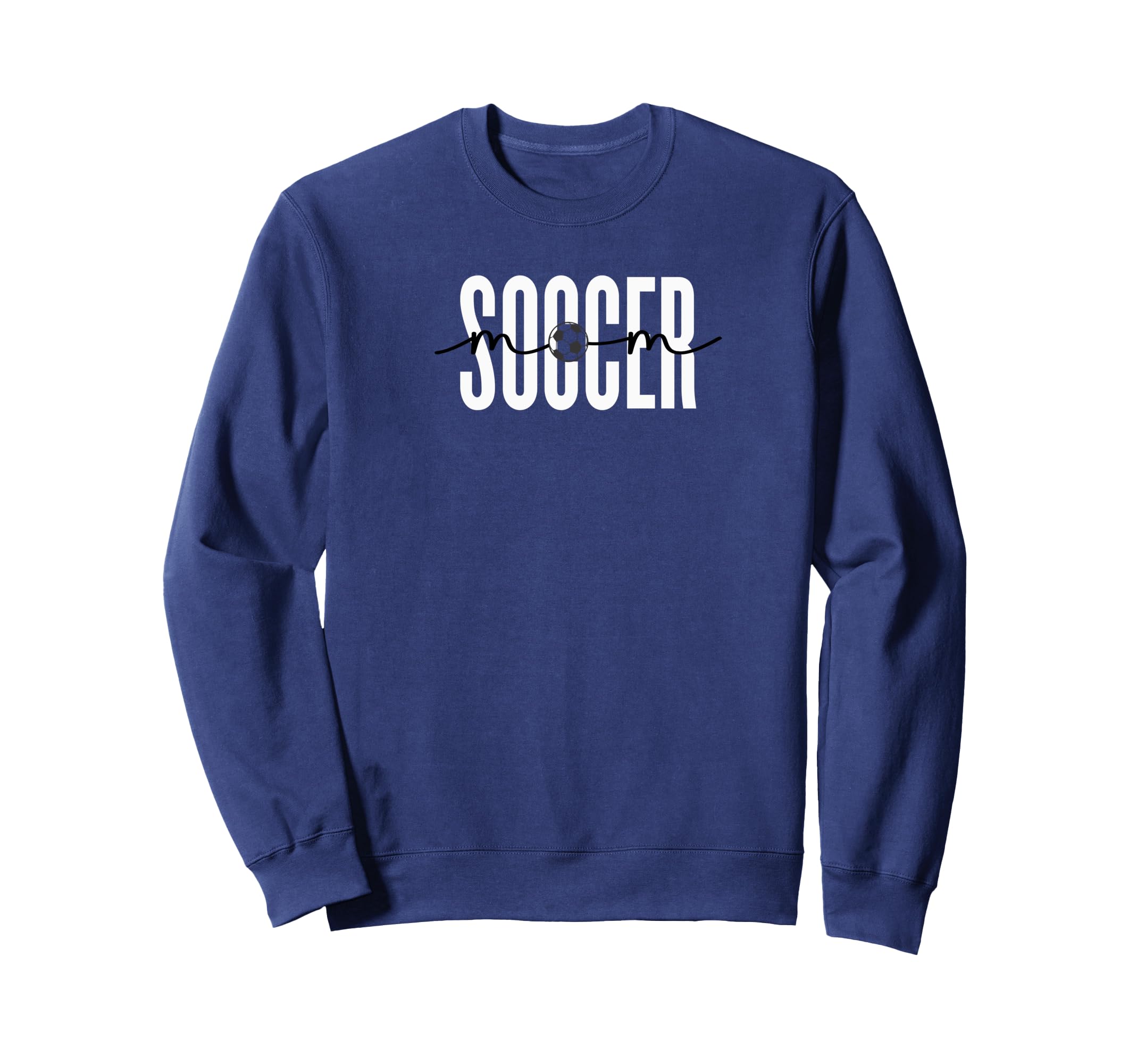 Soccer Mom Script And Block Sweatshirt - Unique Graphic Men Women - T-Shirt, Sweatshirt, Hoodie
