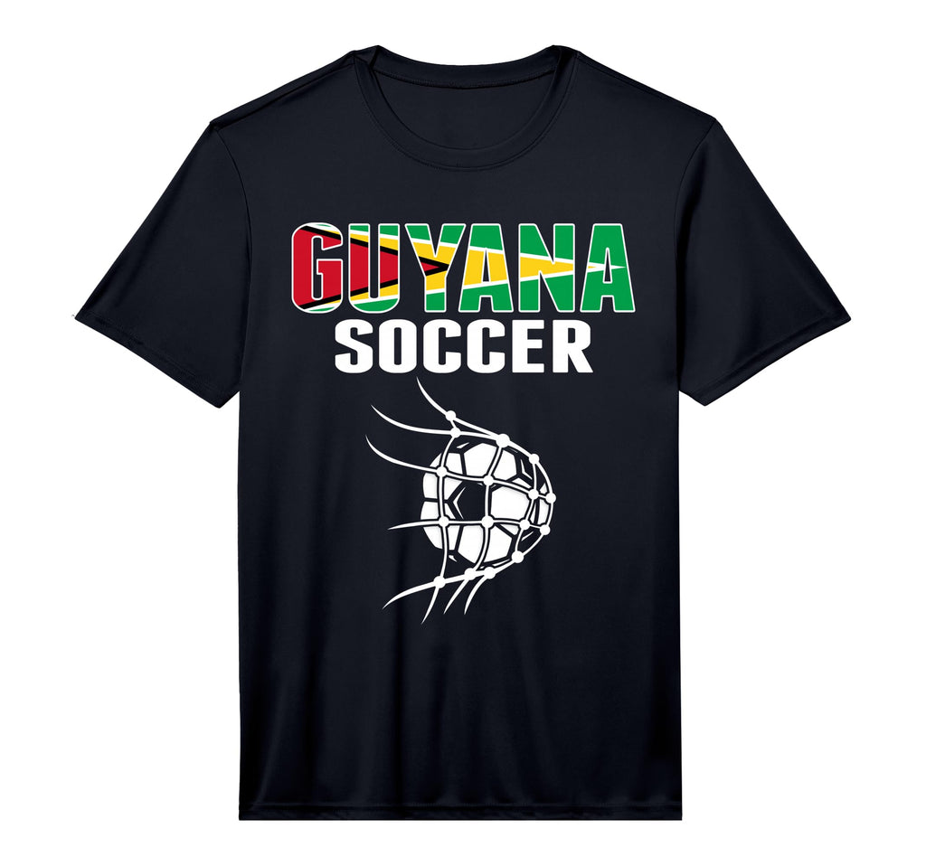 Guyana Soccer Fans Jersey Support T-Shirt - Aesthetic Graphic Unisex - T-Shirt, Sweatshirt, Hoodie