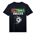 Guyana Soccer Fans Jersey Support T-Shirt - Aesthetic Graphic Unisex - T-Shirt, Sweatshirt, Hoodie