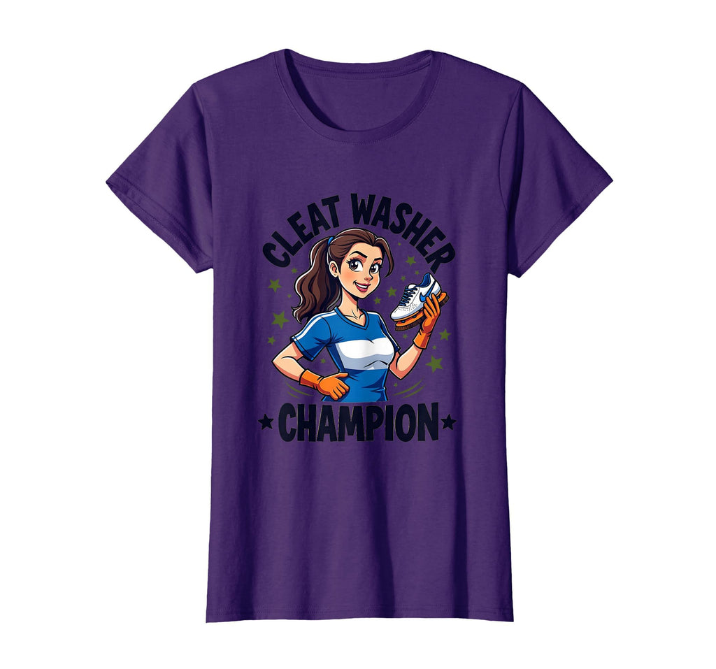 Cleat Washer Champion Soccer Mom T-Shirt - Streetwear Style for Adults - T-Shirt, Sweatshirt, Hoodie