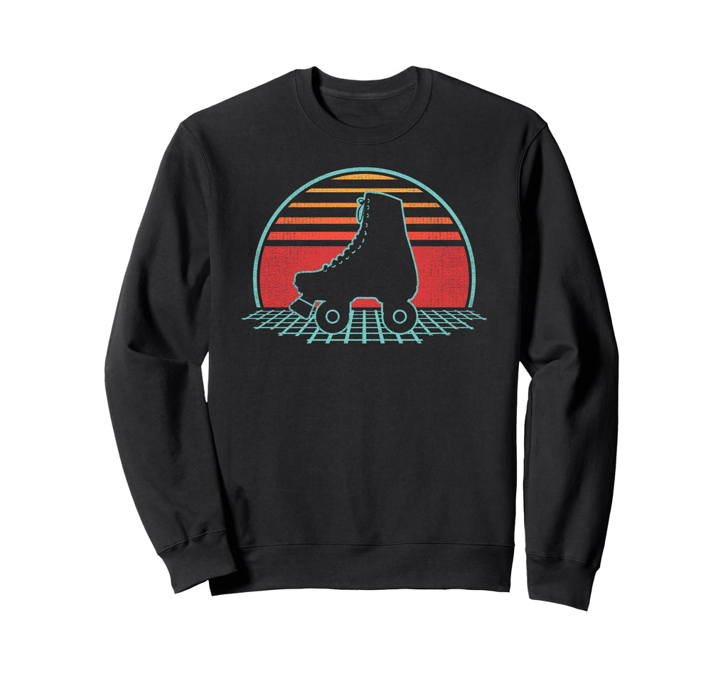 Roller Skates 80S Skating Sweatshirt - Streetwear Style for Adults - T-Shirt, Sweatshirt, Hoodie