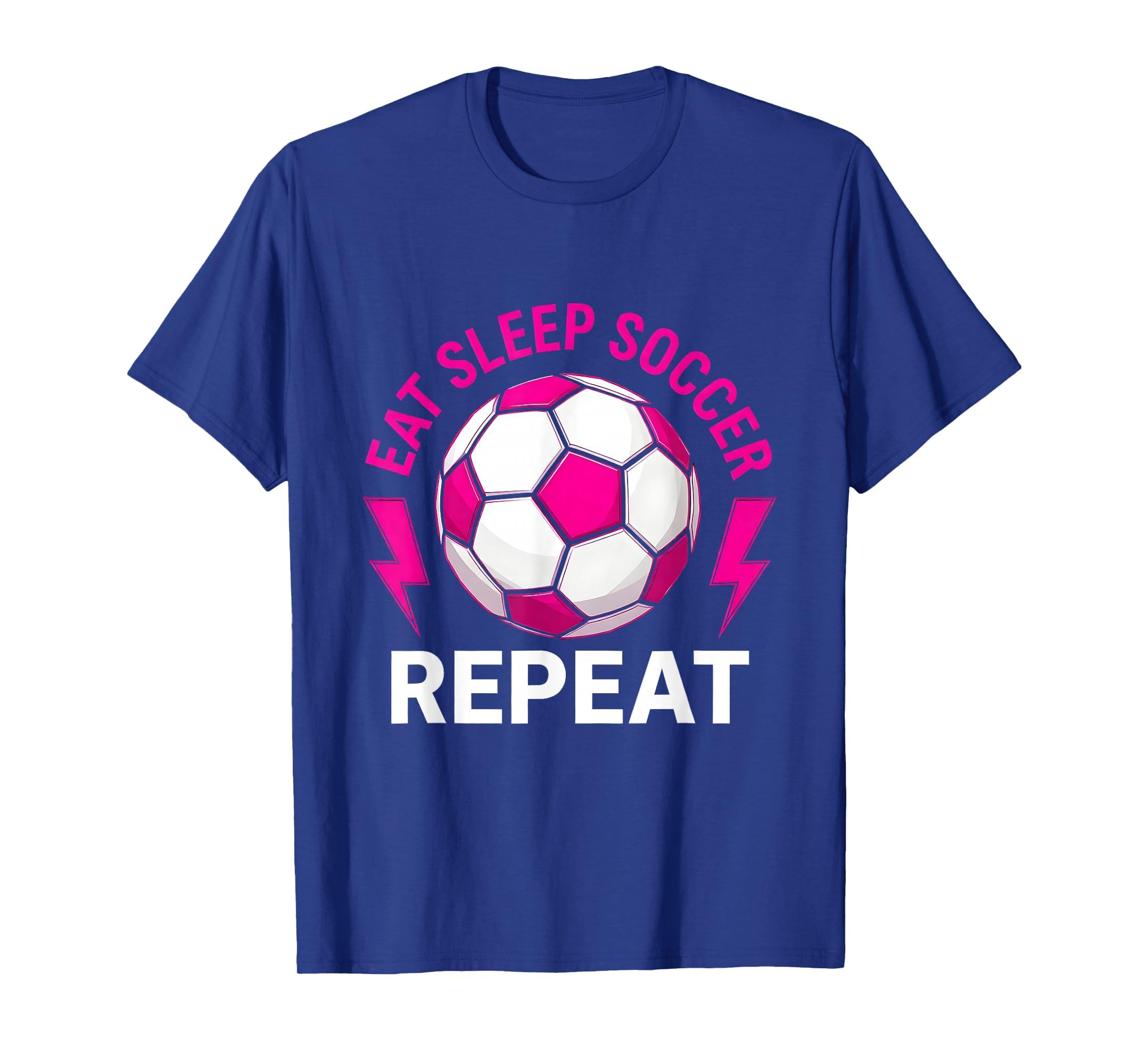 Eat Sleep Soccer Repeat Soccer T-Shirt - Minimalist Print Men Women - T-Shirt, Sweatshirt, Hoodie