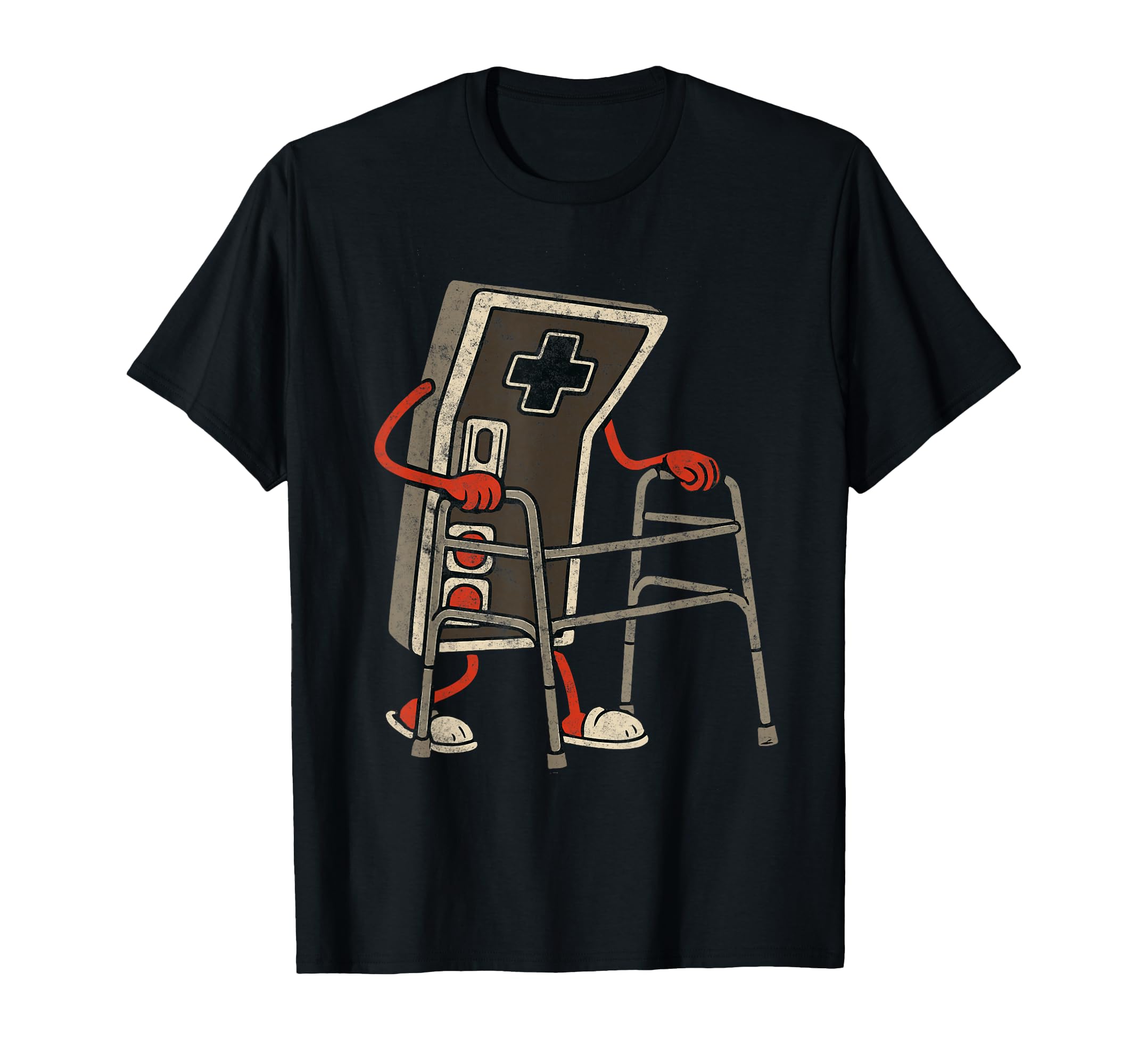 Video Game Controller Walker Funny T-Shirt - Custom Art Print for Adults - T-Shirt, Sweatshirt, Hoodie