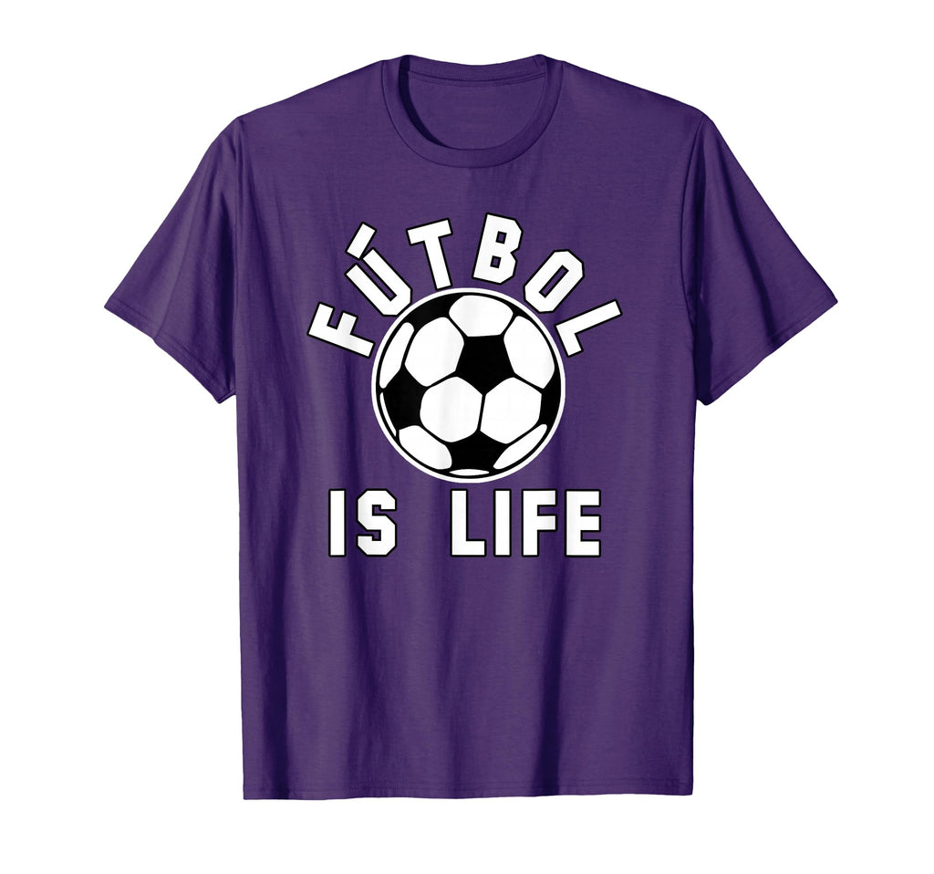 Futbol Is Life Soccer Ball T-Shirt - Minimalist Print Unisex - T-Shirt, Sweatshirt, Hoodie
