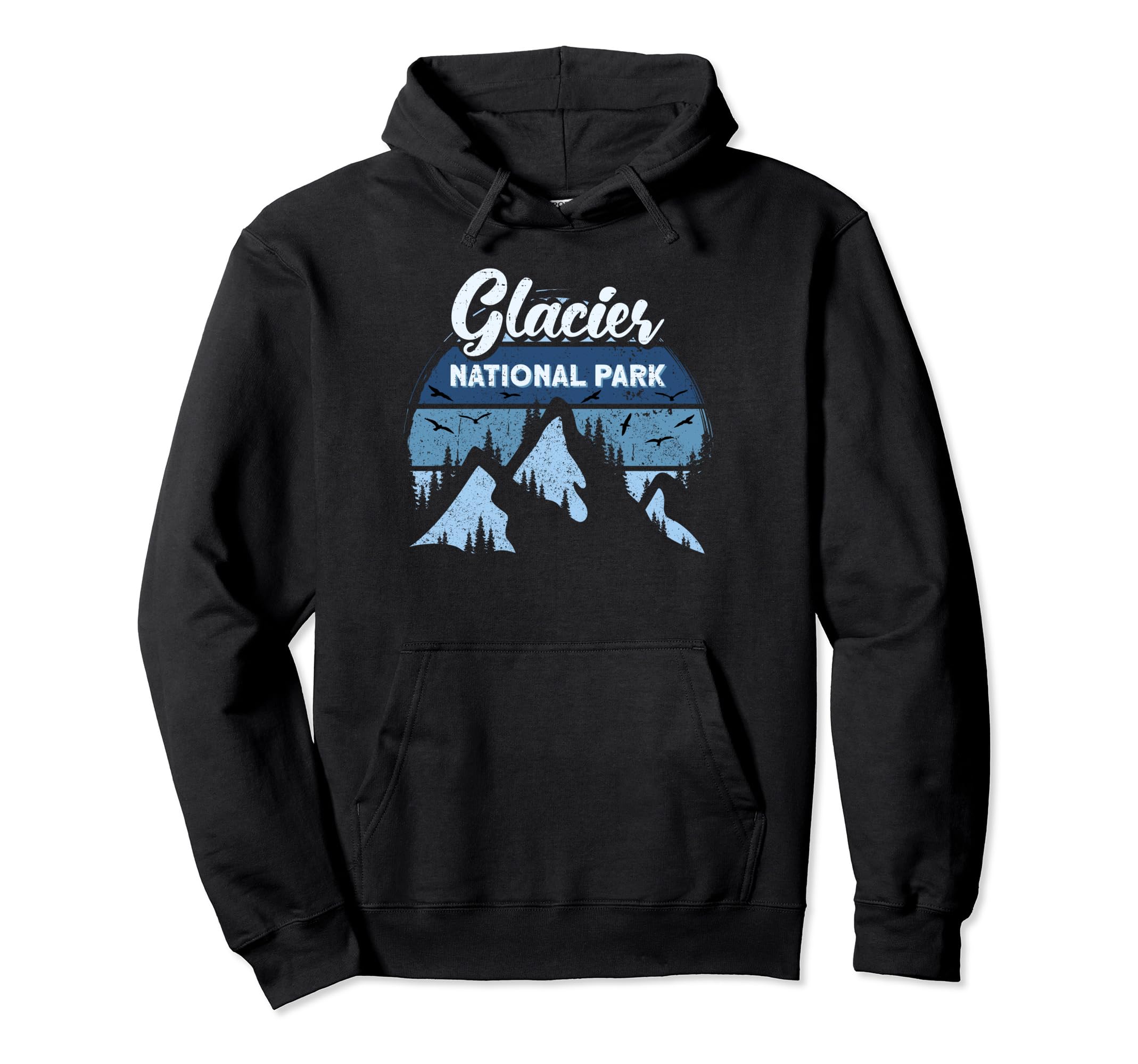 Glacier National Park Us Glacier Hoodie - Streetwear Style Unisex - T-Shirt, Sweatshirt, Hoodie