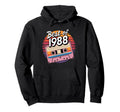 Best 1988 1988 Hoodie - Fun Novelty Design Unisex - T-Shirt, Sweatshirt, Hoodie