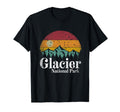 Glacier National Park Mountains T-Shirt - Minimalist Print for Adults - T-Shirt, Sweatshirt, Hoodie