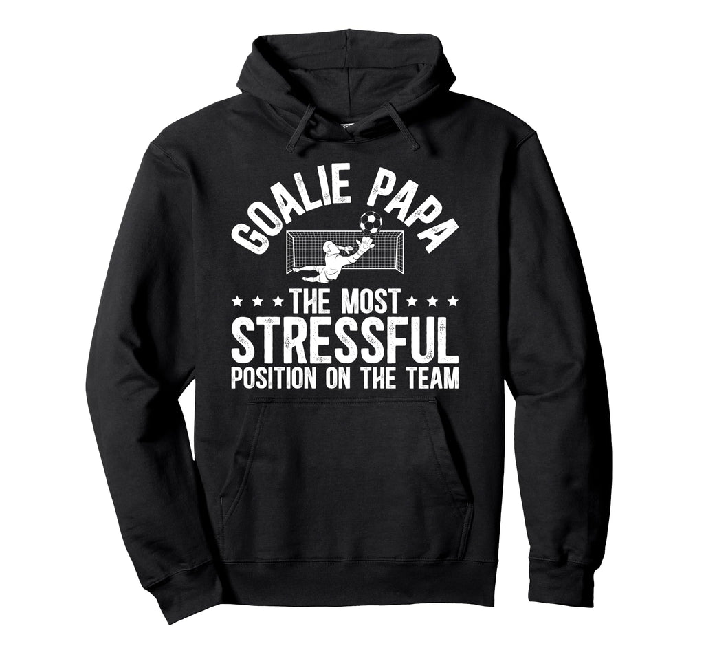 Soccer Goalie Papa Definition Soccer Hoodie - Trendy Graphic Unisex - T-Shirt, Sweatshirt, Hoodie