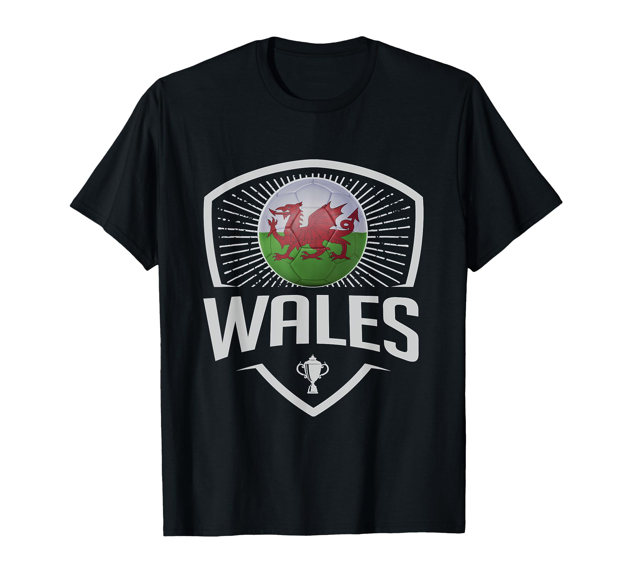 Soccer Support Team Football Fan Welsh T-Shirt - Custom Art Print Unisex - T-Shirt, Sweatshirt, Hoodie