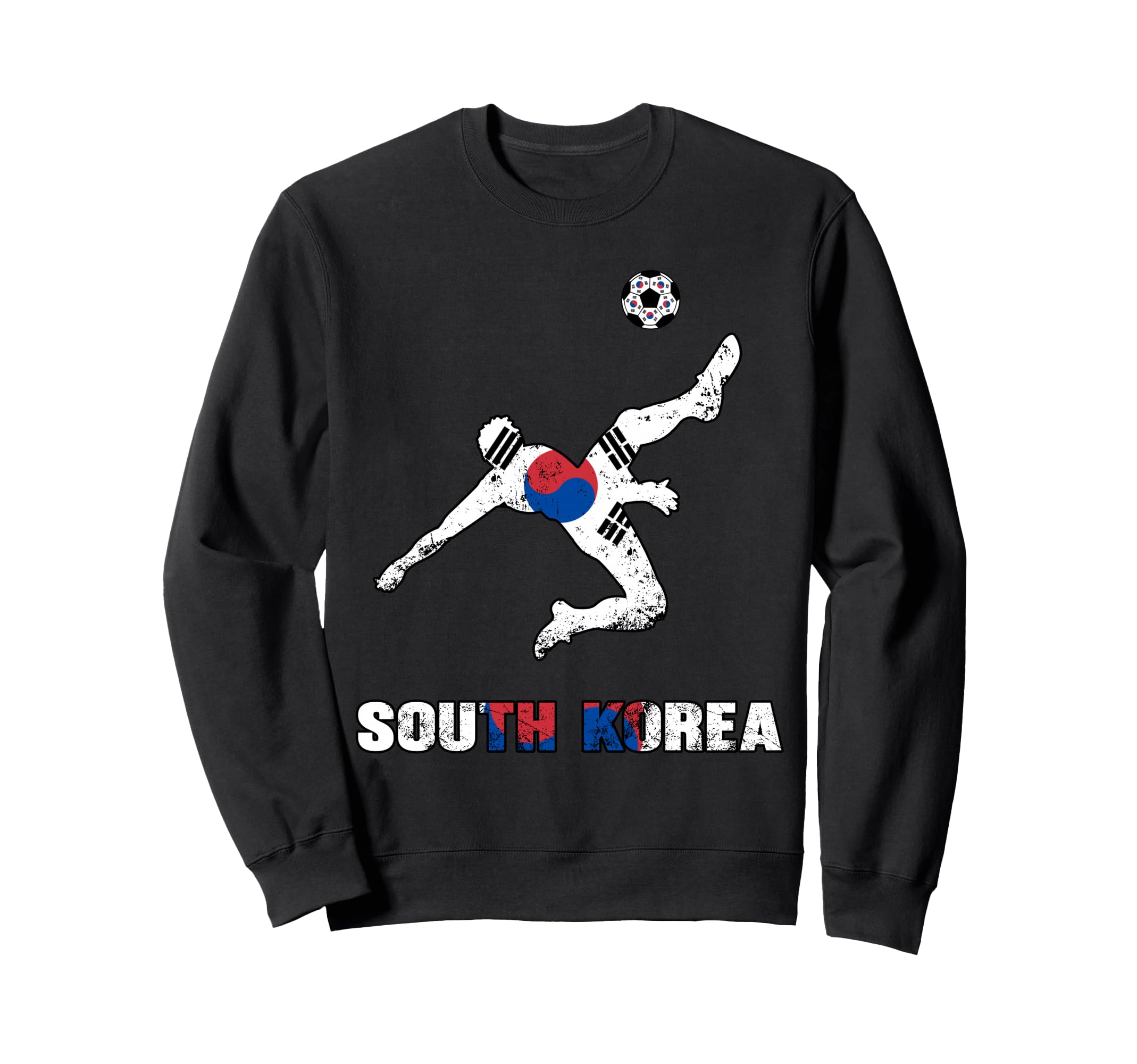 South Korea Football Soccer Game Sweatshirt - Casual Everyday Wear Unisex - T-Shirt, Sweatshirt, Hoodie