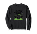 Soccer Mom Life Proud Parent Team Sweatshirt - Custom Art Print for Adults - T-Shirt, Sweatshirt, Hoodie