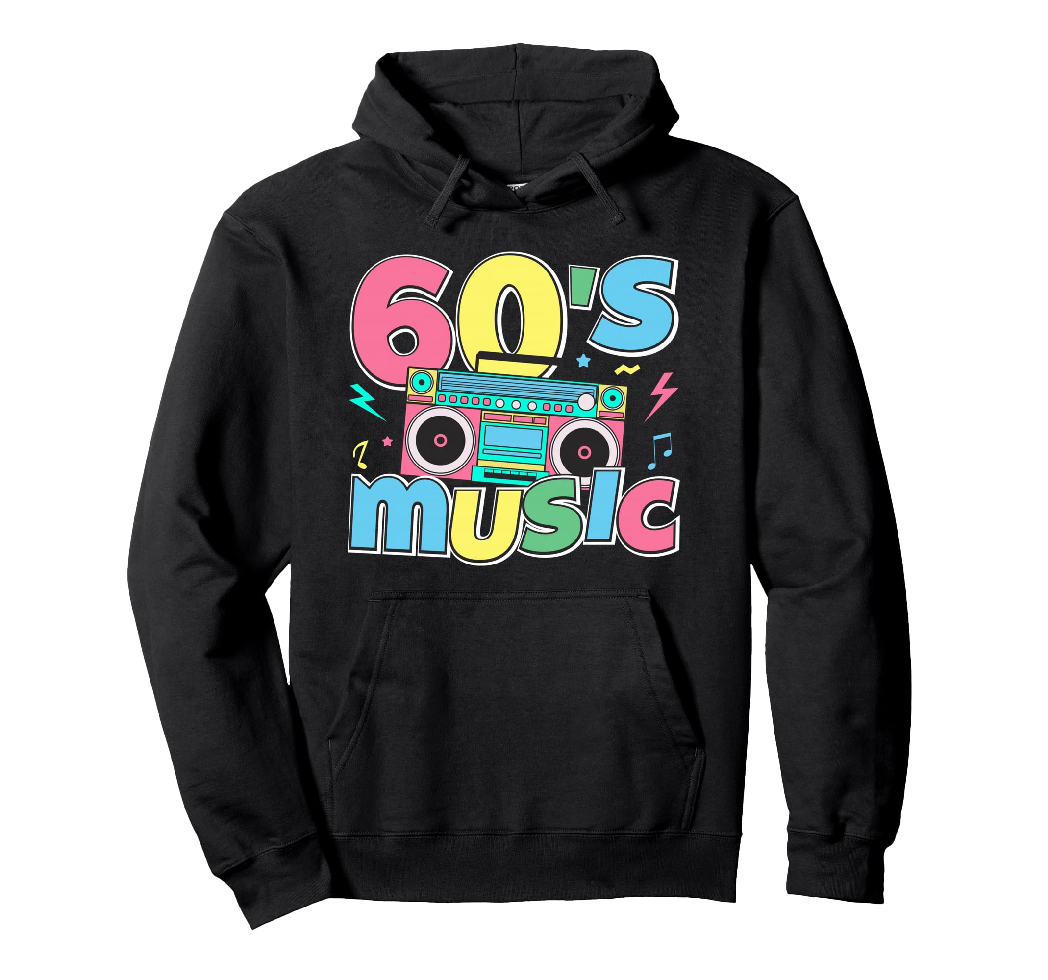 I Love 60S Music Cassette Tape 1960 Hoodie - Custom Art Print Men Women - T-Shirt, Sweatshirt, Hoodie