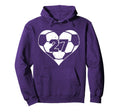 Soccer Number 27 Jersey Funny Soccer Hoodie - Novelty Apparel for Adults - T-Shirt, Sweatshirt, Hoodie
