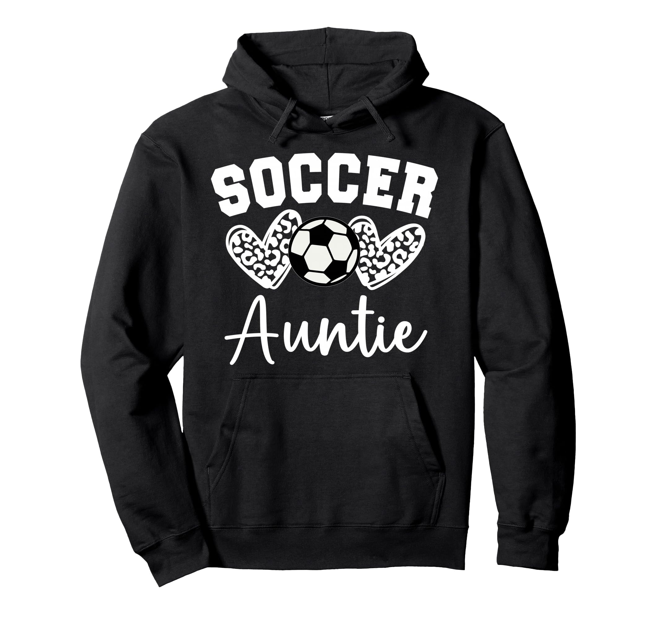 Soccer Auntie Matching Family Soccer Hoodie - Novelty Apparel Unisex - T-Shirt, Sweatshirt, Hoodie