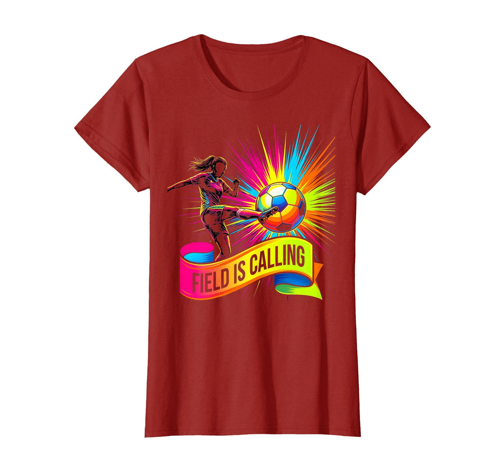 Field Is Calling Soccer T-Shirt - Streetwear Style Unisex - T-Shirt, Sweatshirt, Hoodie