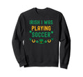 Soccer St Patricks Day Irish Shamrock Sweatshirt - Unique Graphic Unisex - T-Shirt, Sweatshirt, Hoodie