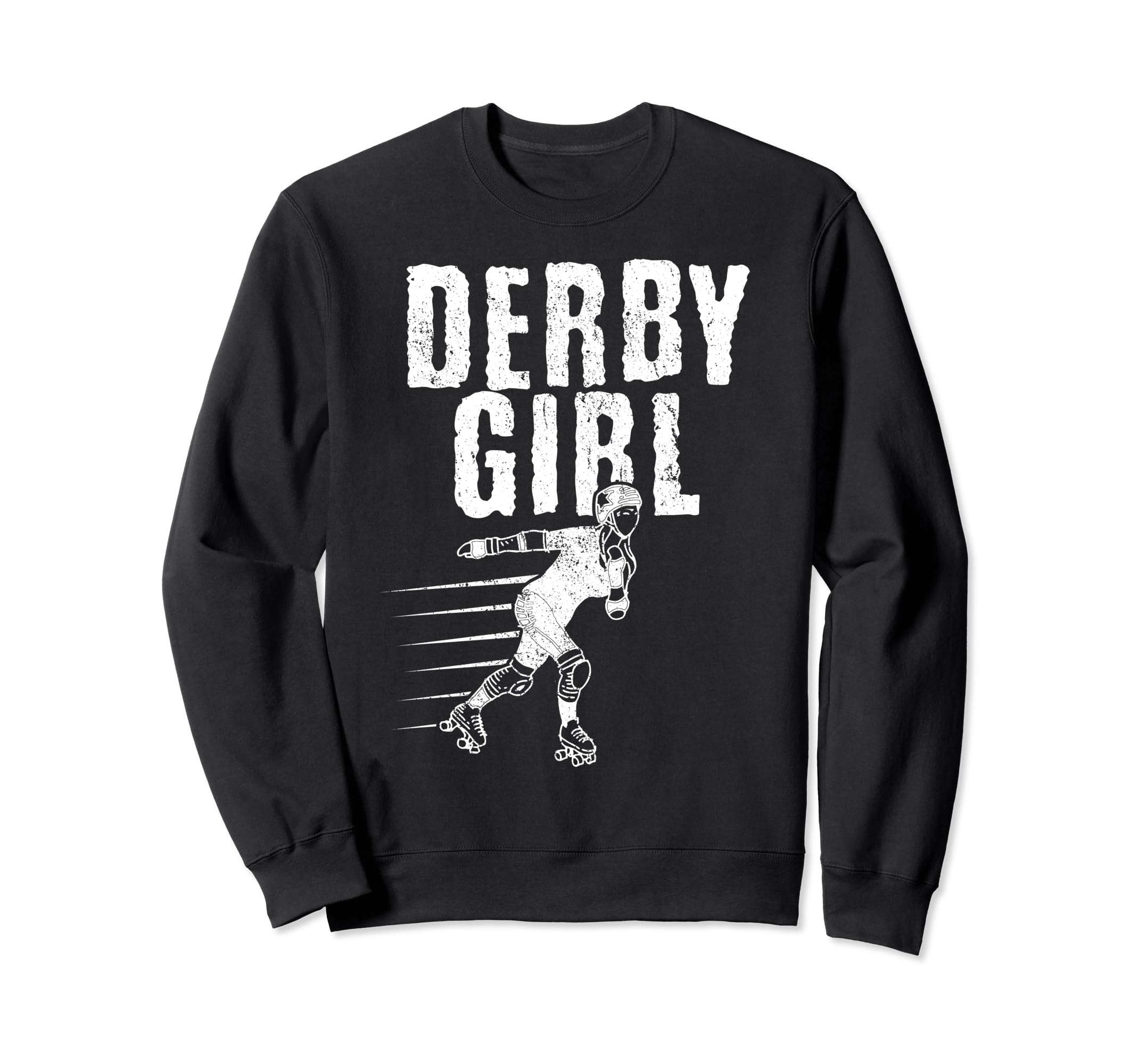Roller Derby Skate Roller Sweatshirt - Aesthetic Graphic Men Women - T-Shirt, Sweatshirt, Hoodie
