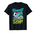 Respect Drip Soccer Drip Ice Cream T-Shirt - Trendy Graphic for Adults - T-Shirt, Sweatshirt, Hoodie