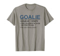 Goalie Craziest Player Team Brave T-Shirt - Trendy Graphic for Adults - T-Shirt, Sweatshirt, Hoodie