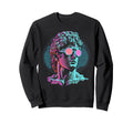Greek Statue Vaporwave Retrowave Sweatshirt - Custom Art Print Unisex - T-Shirt, Sweatshirt, Hoodie