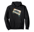 Watercolor Mixtape Nostalgia Funky Hoodie - Fun Novelty Design for Adults - T-Shirt, Sweatshirt, Hoodie