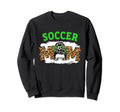 Soccer Mom Messy Bun Mothers Day Sweatshirt - Minimalist Print Unisex - T-Shirt, Sweatshirt, Hoodie