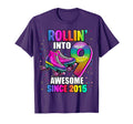 Roller Skating 9Th Birthday T-Shirt - Casual Everyday Wear for Adults - T-Shirt, Sweatshirt, Hoodie