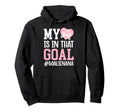 Proud Ice Hockey Goalie Nana Hockey Hoodie - Unique Graphic for Adults - T-Shirt, Sweatshirt, Hoodie