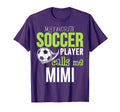 Soccer Mimi My Favorite Player Calls T-Shirt - Novelty Apparel for Adults - T-Shirt, Sweatshirt, Hoodie