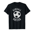 Kendall Soccer Distressed 90S T-Shirt - Aesthetic Graphic Unisex - T-Shirt, Sweatshirt, Hoodie