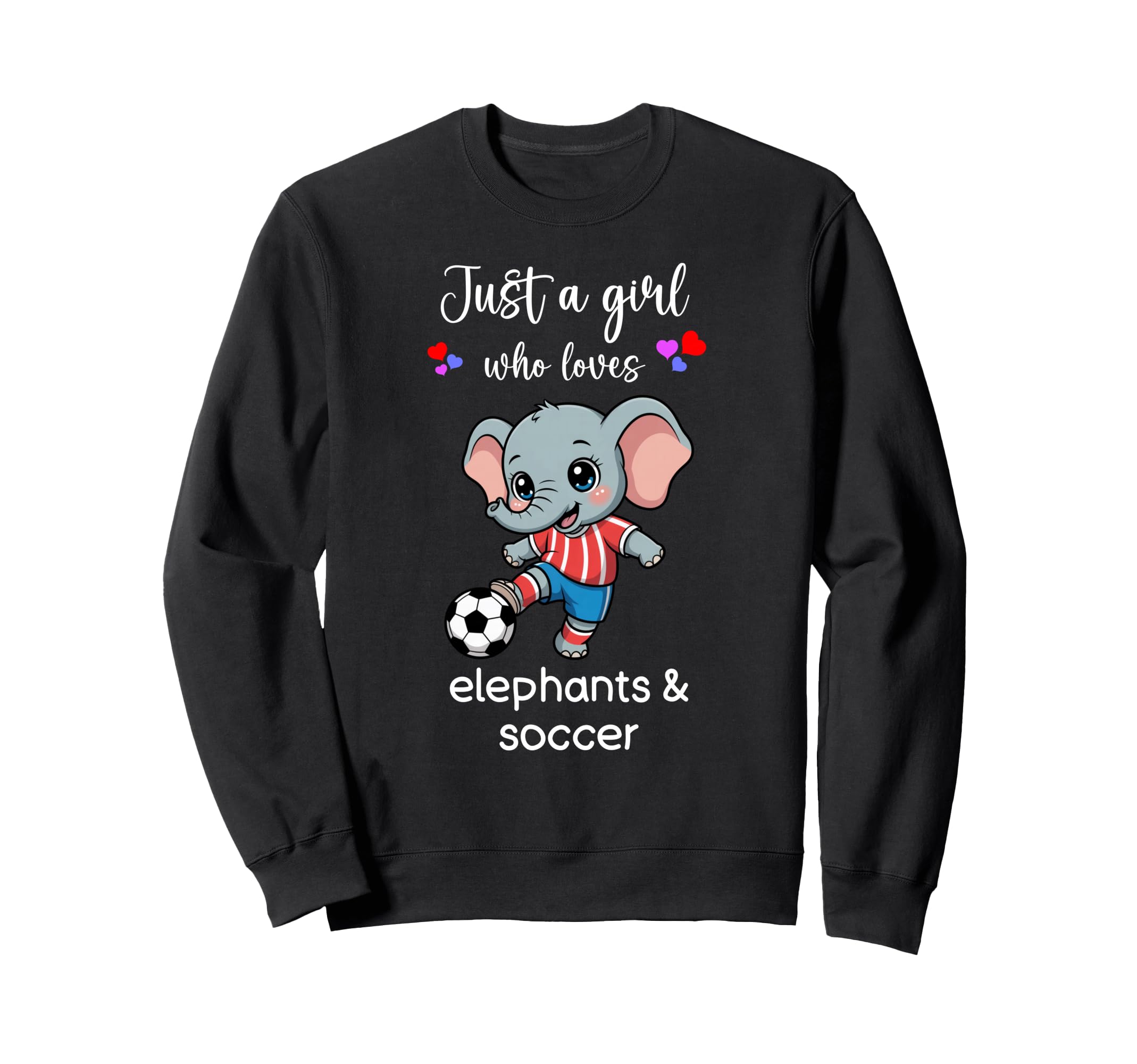 Elephant Soccer Elephant Soccer Sweatshirt - Minimalist Print Men Women - T-Shirt, Sweatshirt, Hoodie