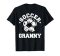 Soccer Granny Soccer Ball Distressed T-Shirt - Trendy Graphic Men Women - T-Shirt, Sweatshirt, Hoodie