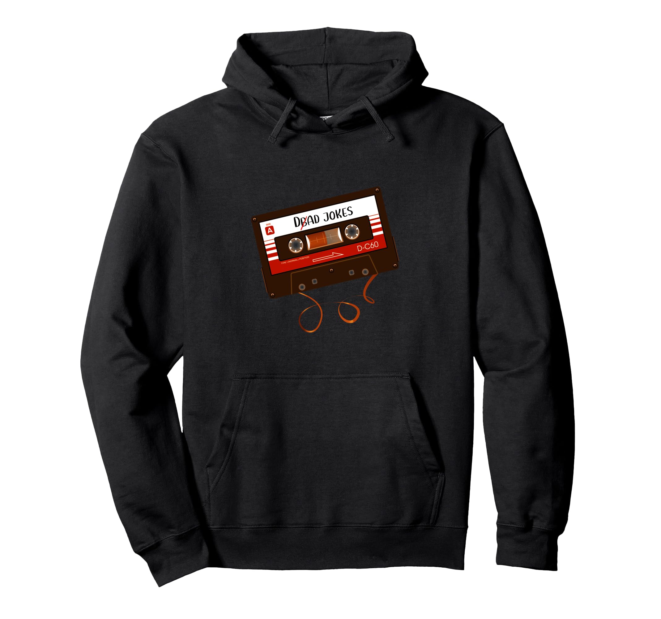 Dad Bad Jokes Mixtape Audio Hoodie - Casual Everyday Wear for Adults - T-Shirt, Sweatshirt, Hoodie