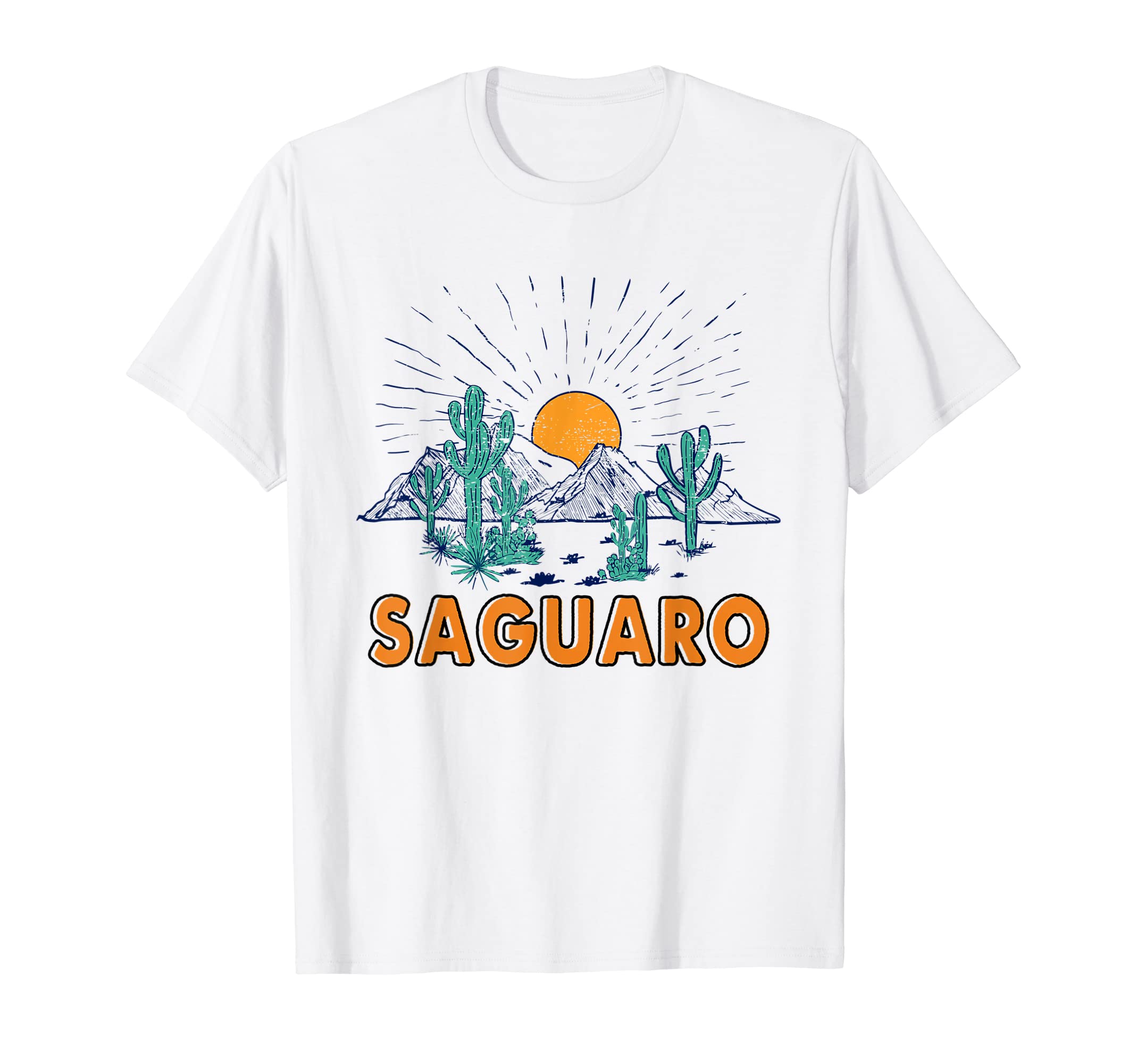 Saguaro National Park Arizona Mountain T-Shirt - Streetwear Style Men Women - T-Shirt, Sweatshirt, Hoodie