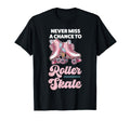 Roller Skating Skate 1970S Never Miss T-Shirt - Streetwear Style for Adults - T-Shirt, Sweatshirt, Hoodie