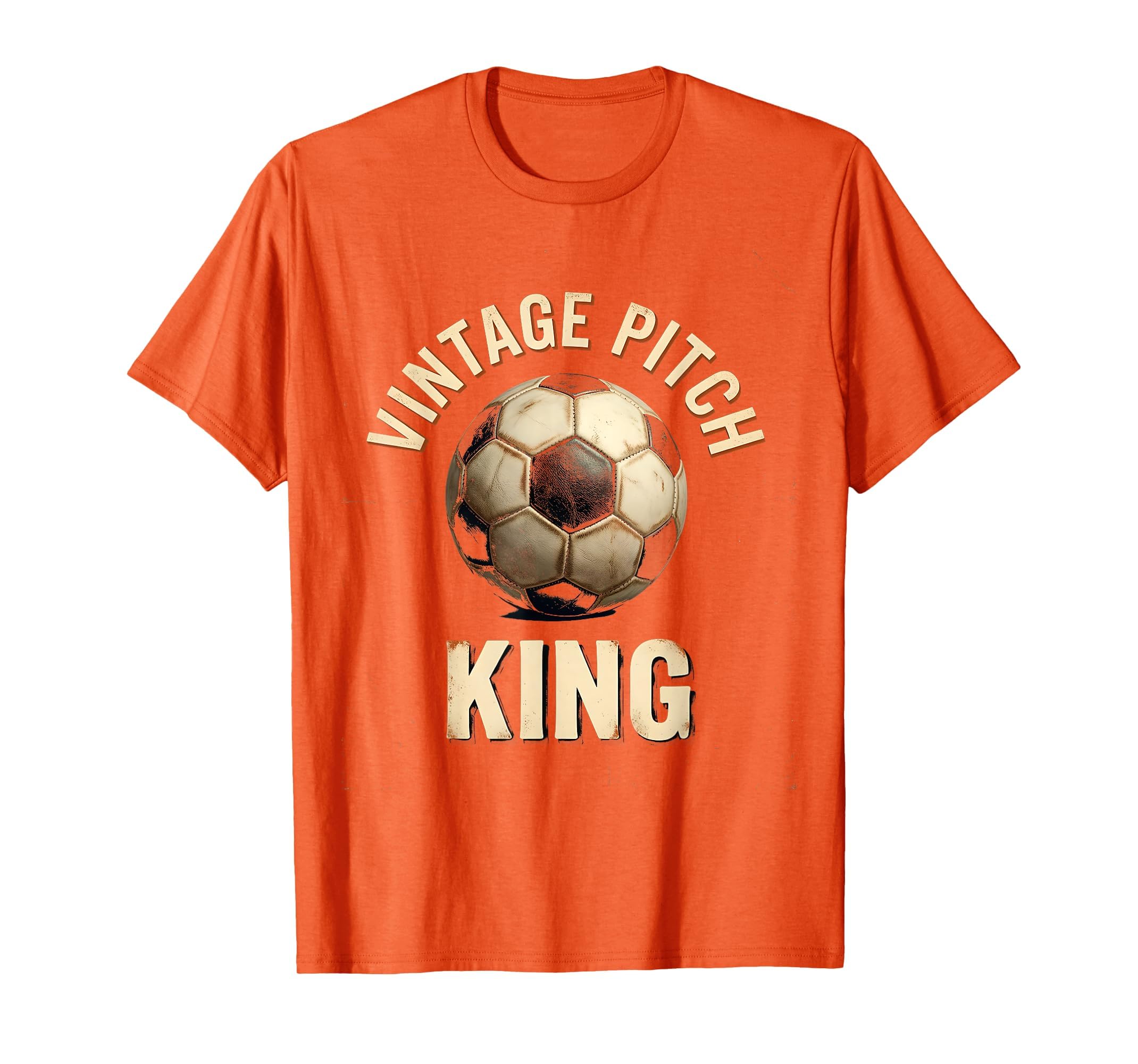 Pitch King Soccer Ball T-Shirt - Custom Art Print Unisex - T-Shirt, Sweatshirt, Hoodie