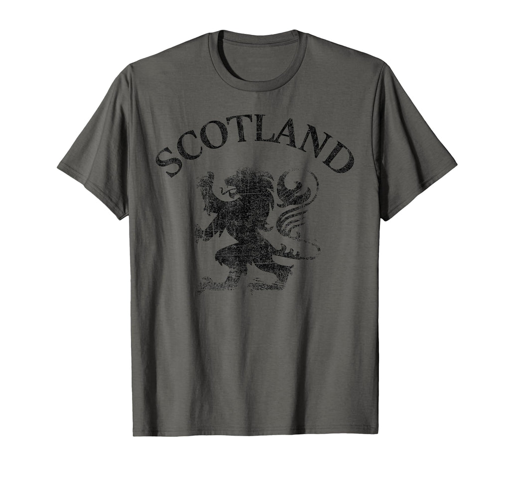 Scottish Lion Rampant Scotland Flag T-Shirt - Minimalist Print Men Women - T-Shirt, Sweatshirt, Hoodie