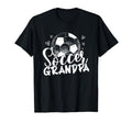 Family Soccer Grandpa Team Player T-Shirt - Custom Art Print Men Women - T-Shirt, Sweatshirt, Hoodie