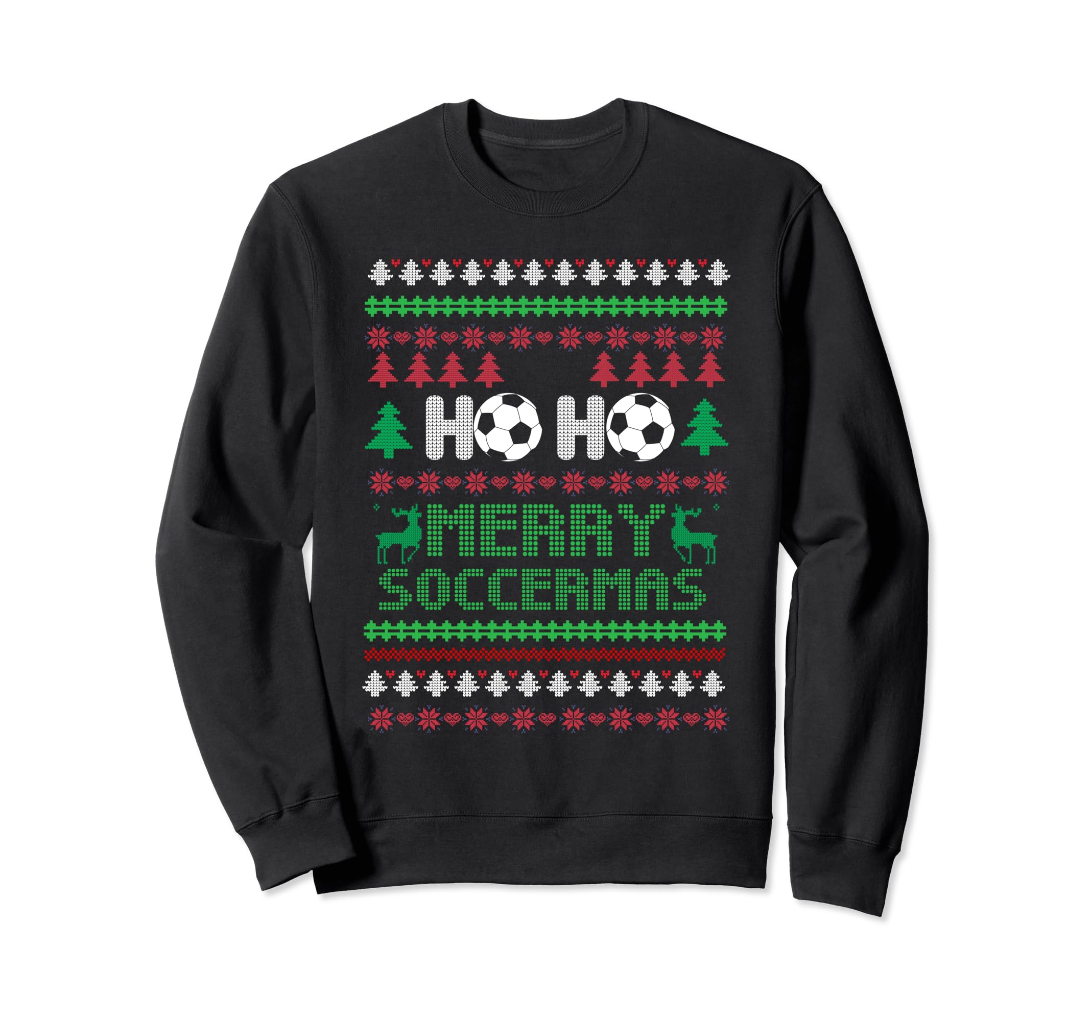 Soccer Goalkeeper Holiday Santa Sweatshirt - Novelty Apparel for Adults - T-Shirt, Sweatshirt, Hoodie