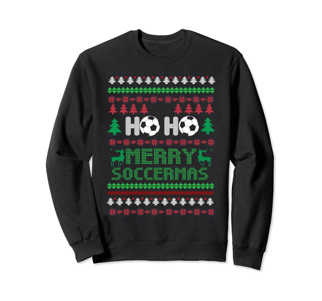 Soccer Goalkeeper Holiday Santa Claus Sweatshirt - Minimalist Print Unisex - T-Shirt, Sweatshirt, Hoodie