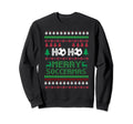 Soccer Goalkeeper Holiday Santa Claus Sweatshirt - Minimalist Print Unisex - T-Shirt, Sweatshirt, Hoodie