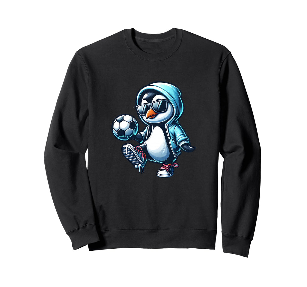 Penguin Soccer Football Sweatshirt - Casual Everyday Wear for Adults - T-Shirt, Sweatshirt, Hoodie