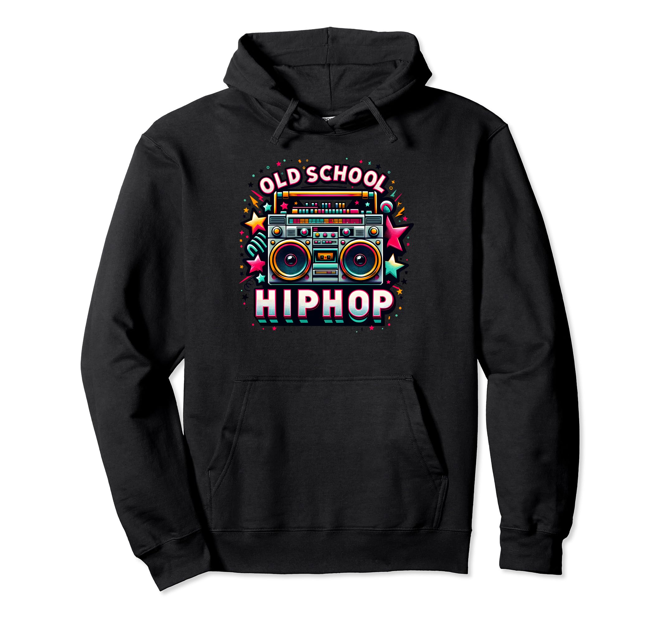 Old School Hip Hop Costume Chain Hoodie - Novelty Apparel Men Women - T-Shirt, Sweatshirt, Hoodie