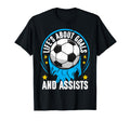 Life Is About Goals And Assists Sport T-Shirt - Novelty Apparel Unisex - T-Shirt, Sweatshirt, Hoodie